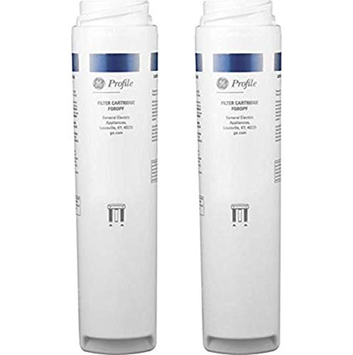 GE Profile FQROPF Under Sink Water Filter Replacement for Reverse Osmosis System Reduces Sediment, Rust & Other Impurities Replace Every 6 Months for Best Results 2 Filters