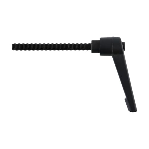 Clamping Lever Handles M6 x 60mm Push Button Ratchet Lever Male Threaded Stud Adjustable Handles Hand Knobs Rotating Screw Handles Bolts with Locking Lever -6pcs - size: M6 x 60mm