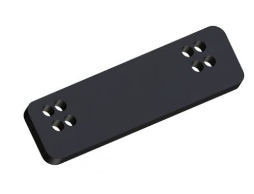 Power-Pole Side Spacer for Jack Plate Black