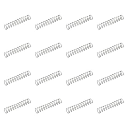 uxcell 50Pcs 304 Stainless Steel Compression Springs,0.8mmWD, 6mm ODx30mm L - size: 6mmx30mm