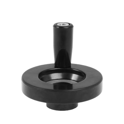 Solid Dished Hand Wheel | 63MM OD | 8MM Mounting Hole - size: KEYWAYED STYLE - 63MM OD X 8MM HOLE