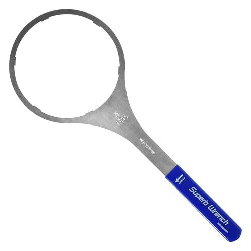 Superb Wrench SUPERB-SW-4-SS-8 Metal Water Filter Housing Wrench (6 inch Inside Diameter)
