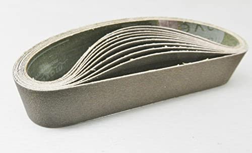 6" x 1-1/2" Abrasive Sanding Belt Aluminum Oxide 150 Grit for Expanding Drum Sander Set of 10 Belts
