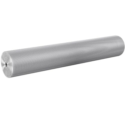 VEVOR Hardware Cloth, 1/4 inch 48in x 100 ft 23 Gauge, Hot Dipped Galvanized Wire Mesh Roll, Chicken Wire Fencing, Wire Mesh for Rabbit Cages, Garden, Small Rodents - size: 48"x100'