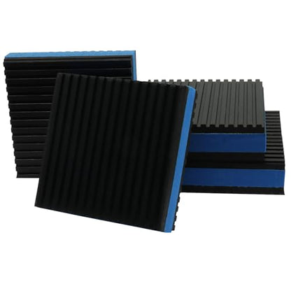 4 Pack Rubber Anti-Vibration Pads 2" x 3"
