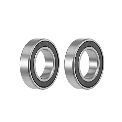 uxcell 6903-2RS Deep Groove Ball Bearings 17x30x7mm Chrome Steel Z2 2pcs - size: 17x30x7mm