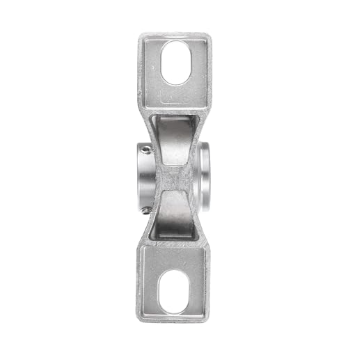 uxcell 2 Pcs SUCP205-16 Pillow Block Bearings 1 inch Bore Self Alignment, Stainless Steel Base Mounted Chrome Steel Bearings - size: SUCP205-16