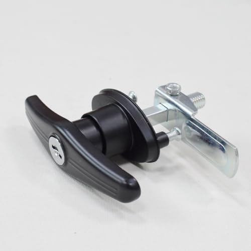 2pcs a Left and a Right T Type RV Door Lock, Industrial Cabinet Lock, Automotive Lock, Enclosure, File Cabinet Door Lock MS309