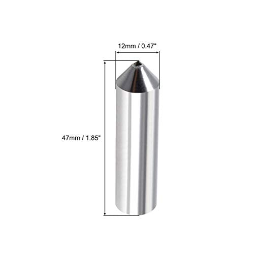 uxcell Diamond Grinding Wheel Dresser 12mm x 47mm Single Point Dressing Tool for Truing Deburring - size: 12mm X 45mm