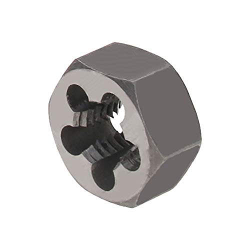 Utoolmart Hex Rethreading Die, M11 x 1.5 Pitch, Carbon Steel Thread Die, Hex Rethreading Die Machine Thread Die, Hexagon Taper Pipe Die, 1 Pcs - size: M11×1.5 Standard Teeth