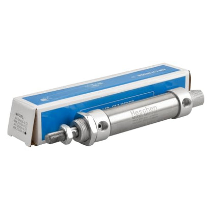 Heschen Stainless Steel Mini Pneumatic Air Cylinder MA 25×50 Bore 25mm Stroke 50mm Single Rod Double Acting
