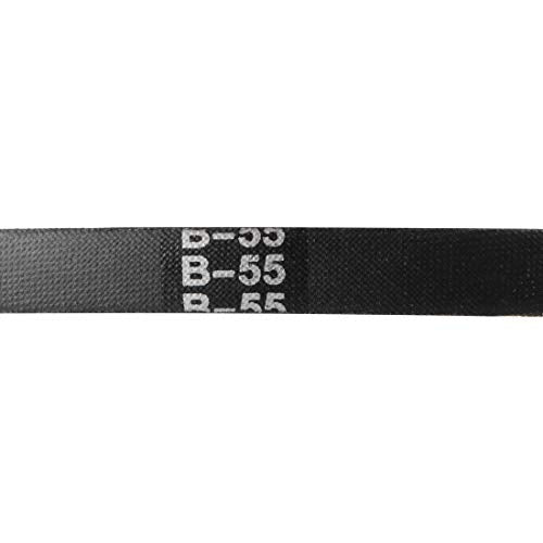 uxcell B55 V-Belts 55" Pitch Length, B-Section Rubber Drive Belt 2pcs - size: 55"