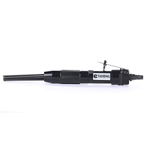 Pneumatic Air Needle Scaler Remove Paint Rust Welding 12 Needles Standard Duty Compact Use with Air Hammer, Removes Paint, Rust, Dirt & Weld Slag