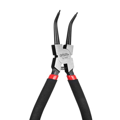 BLACK CANYON 45-Degree External Snap Ring Pliers, Fixed Tip Circlip Tool - size: 45-Degree