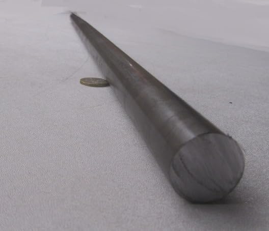 1215 Carbon Steel Round Rod 1.00" Diameter x 3 Foot Length 1 Piece