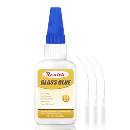 Clear Liquid Glass Glue 30g Fast-Drying - size: 30g, style: Glass Glue