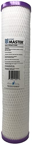 Home Master CfRFgaCC-20BB Replacement Whole House Water Filter, High Flow 20gpm, Radial Flow Granular Catalytic Carbon, 20" x 4.5" Fits Big Blue - color: Catalytic Carbon Radial-Flow