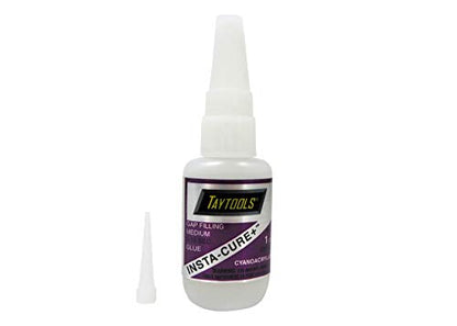 Bob Smith Industries Combo Pack with 1 OZ Medium Viscosity Insta-Cure + TM Cyanoacrylate CA Super Glue and 2 OZ Accelerator Insta-Set TM