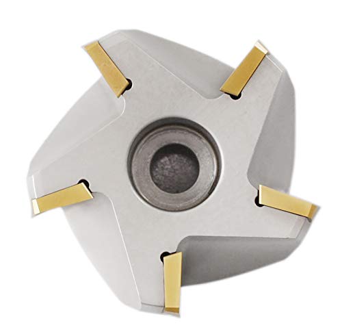 Accusize Indexable Face Mill, 3 in, 75 Deg, 5 APKT1604 Inserts, 0028-2602 - size: 3"