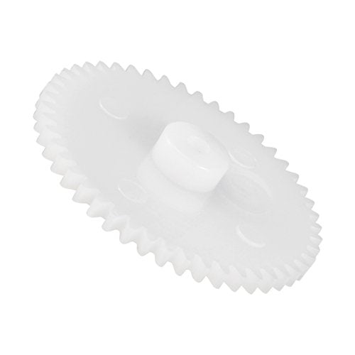 uxcell 50pcs Plastic Gears 56 Teeth Model 562A Reduction Gear Plastic Worm Gears for RC Car Robot Motor