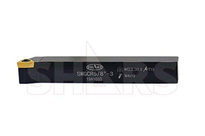 Shars 5/8" Indexable Carbide Turning Tool Set (7 Pcs) 404-2891 M] - size: 5/8" Indexable Tool Set 404-2891