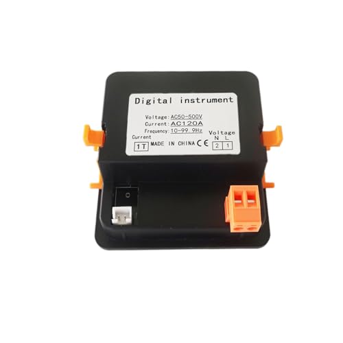 AC 50-500V 120A Digital Volt Amp Meter, Voltage Current Frequency
