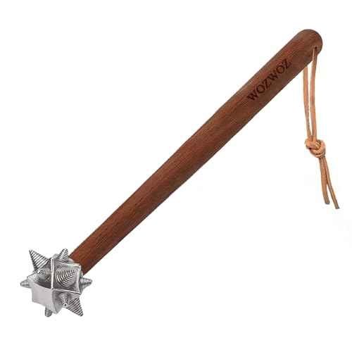 Fist Hammer Tool Stainless Steel & Iron Head Wooden Handle - style: Club