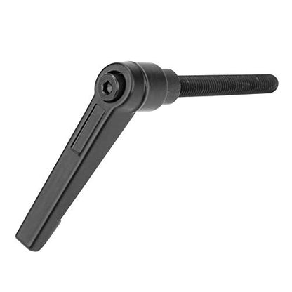 Hilitand 4PCS Male Thread Adjustable Handles, Metal Machine Knobs Adjustable Fixing Handle M5 Male Thread (Screw Rod Length-40MM)
