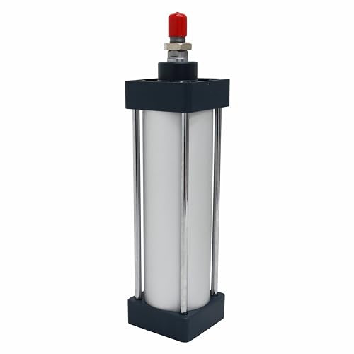 Pneumatic Standard Cylinder SC 100 x 300 PT 1/2 Bore:4" Stroke:12" Rod Dual Action - size: 300mm Stroke 100mm Bore