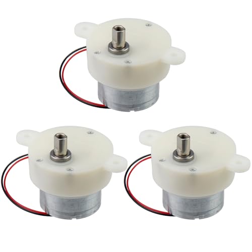 Antrader DC 6V 100rpm Gear Motors,High Torque Rotary Speed Reducing Motor - style: 6V 100rpm
