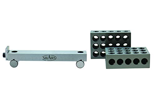 SHARS 5" SINE BAR & 1-2-3 Blocks Set 202-4704 M