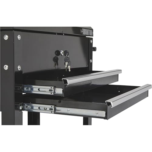 Ironton 28in. 2-Drawer Rolling Tool Cart, 350-Lb., Locking Drawers - size: 2 Drawer