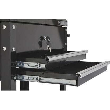 Ironton 28in. 2-Drawer Rolling Tool Cart, 350-Lb., Locking Drawers - size: 2 Drawer