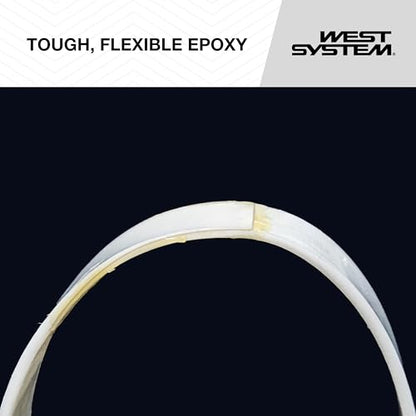 West System 655-2QT G/Flex Epoxy Adhesive, 2 Quarts | Toughened & Flexible