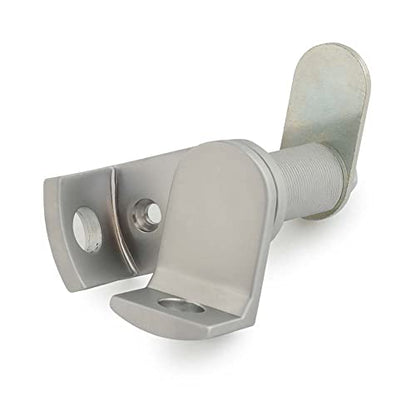 Olympus Lock Padlockable Cam Locks | DCP Series US26D Satin Chrome Cabinet Locks | Padlock Cam Lock for Doors & Drawers - color: Chrome