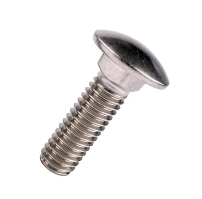 1/4-20 x 1/2" Carriage Bolts Screws, 18-8 Stainless Steel 304, Round Head, Square Neck, UNC Fully Machine Coarse Threaded,20Pcs - size: 1/4-20 x 1/2" (20 PCS)