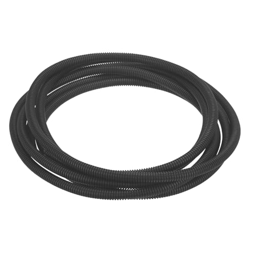 MECCANIXITY Plastic Split Wire Loom Tubing 1/2"(12mm) ID 20FT(6m), Black - color: Black, size: 1/2"(12mm) ID x 20FT(6m)
