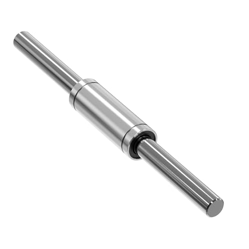 4PCS LM10LUU Linear Ball Bearings, 10mm Bore Dia, 19mm OD, 55mm Length with Double Side Rubber Seal Linear Rail for CNC,3D Printer - size: LM10LUU Size 10x19x55mm