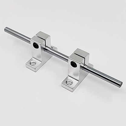 2PCs SK20 Linear Shaft Support ID20mm Aluminum Mounting Bracket for Diameter 20mm Linear Motion Rod - size: SK20(2pcs), style: Pillow style