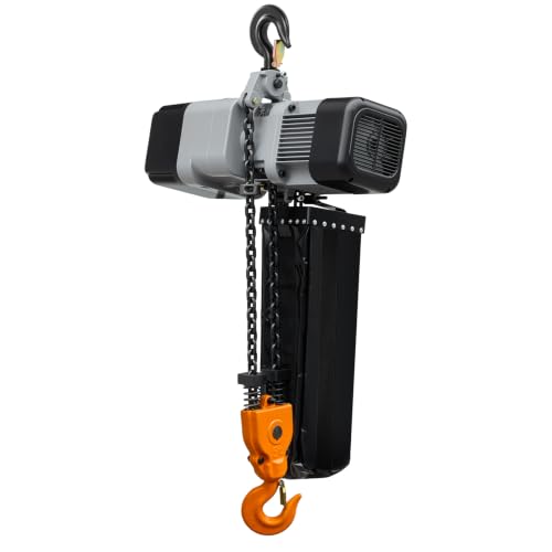 VEVOR 2-Speed 11000lbs Electric Chain Hoist, 30ft Lift Overhead Crane Hoist