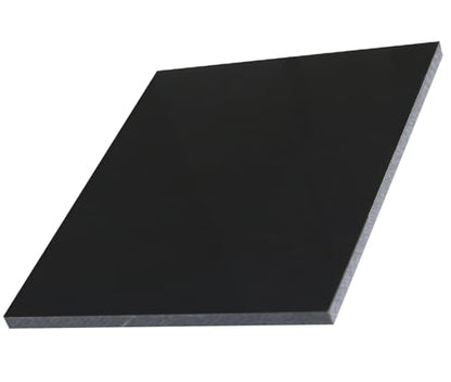 High-Density Polyethylene (HDPE) Plastic Sheet (1, Black, 12" X 12"X 1/2") - color: Black, size: 12" X 12"X 1/2"