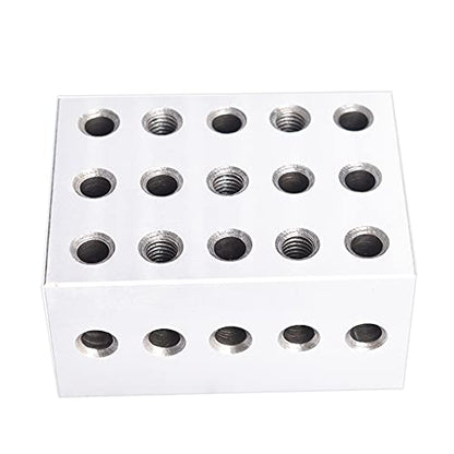 waltyotur 2-3-4 Blocks Matched Pair 23 Holes 2 3 4 Blocks .0003 Precision Ground Machinist Set Up Blocks HRC 55-62