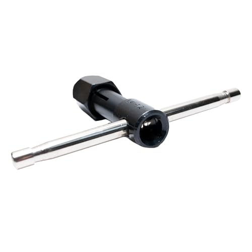 Century Drill & Tool 98502 T-Handle Tap Wrench, 1/4"-1/2", 7.0-12.0mm - size: 1/4" to 1/2", 7.00 to 12.0M