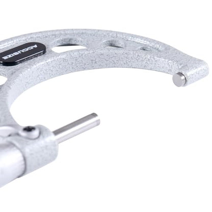 Accusize Industrial Tools 2-3" x 0.0001" Ultra-Precision Outside Micrometer, EG00-0003 - size: 2-3"