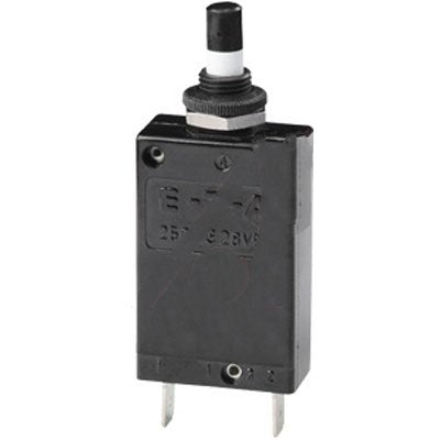 2-5700-IG1-P10-2.5A, Circuit Breaker; Therm; Push; Cur-Rtg 2.5A; Panel; 1 Pole; Vol-Rtg 250/28VAC/VDC