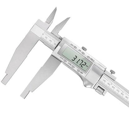 20 Inch Digital Caliper with 4 Inch Jaw, Full Metal Frame - size: 20"/ 500mm