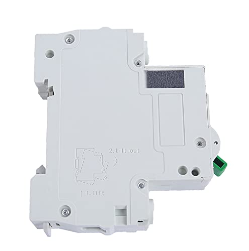AC Miniature Circuit Breaker, 1 Pole 40 Amp, 120/240VAC, 6kA Din Rail Mount Breaker with Thermal Magnetic Trip, DZ47-63 C40 1P, AC Solar MCB - color: 1 Pole, size: 40 A