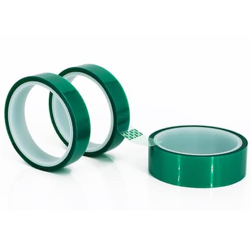 MWRF Source Green High Temp Powder Coating Tape (6" x 72 Yards) - size: 6" x 72 Yards
