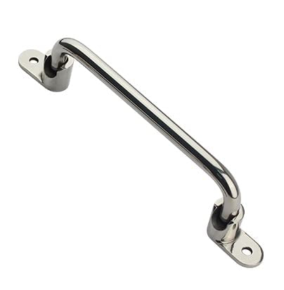 304 Stainless Steel Folding Pulls Cabinet Handle 90 Degrees Folding Pull Handle with Bright Polishing,6-1/5''Hole Center - style: 6-1/5''Hole Center