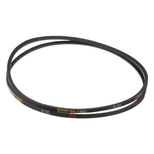uxcell 2pcs K28 Rubber V Belt K Section V-Belt 28" Lo x 0.315" W x 0.236" T - size: K28